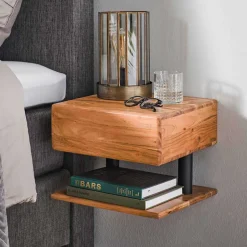 Nachtkommode mit Schublade & Ablage - Arwen^Wohnen Online