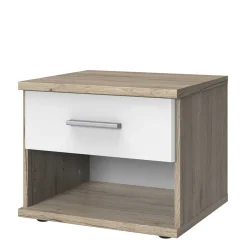 Wohnen Nachtkommode mit Schublade und Fach - Abrud