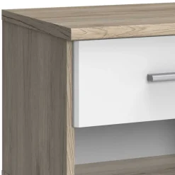 Wohnen Nachtkommode mit Schublade und Fach - Abrud