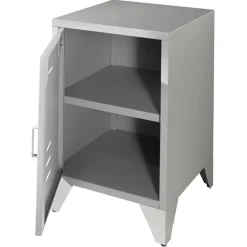 Nachtkommode mit Tür in Grau - Grandios^Wohnen Best