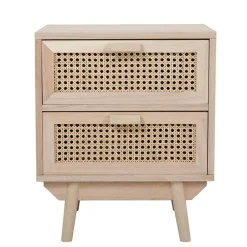 Wohnen Nachtkommode mit Wiener Geflecht - Oncinasa