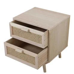 Wohnen Nachtkommode mit Wiener Geflecht - Oncinasa