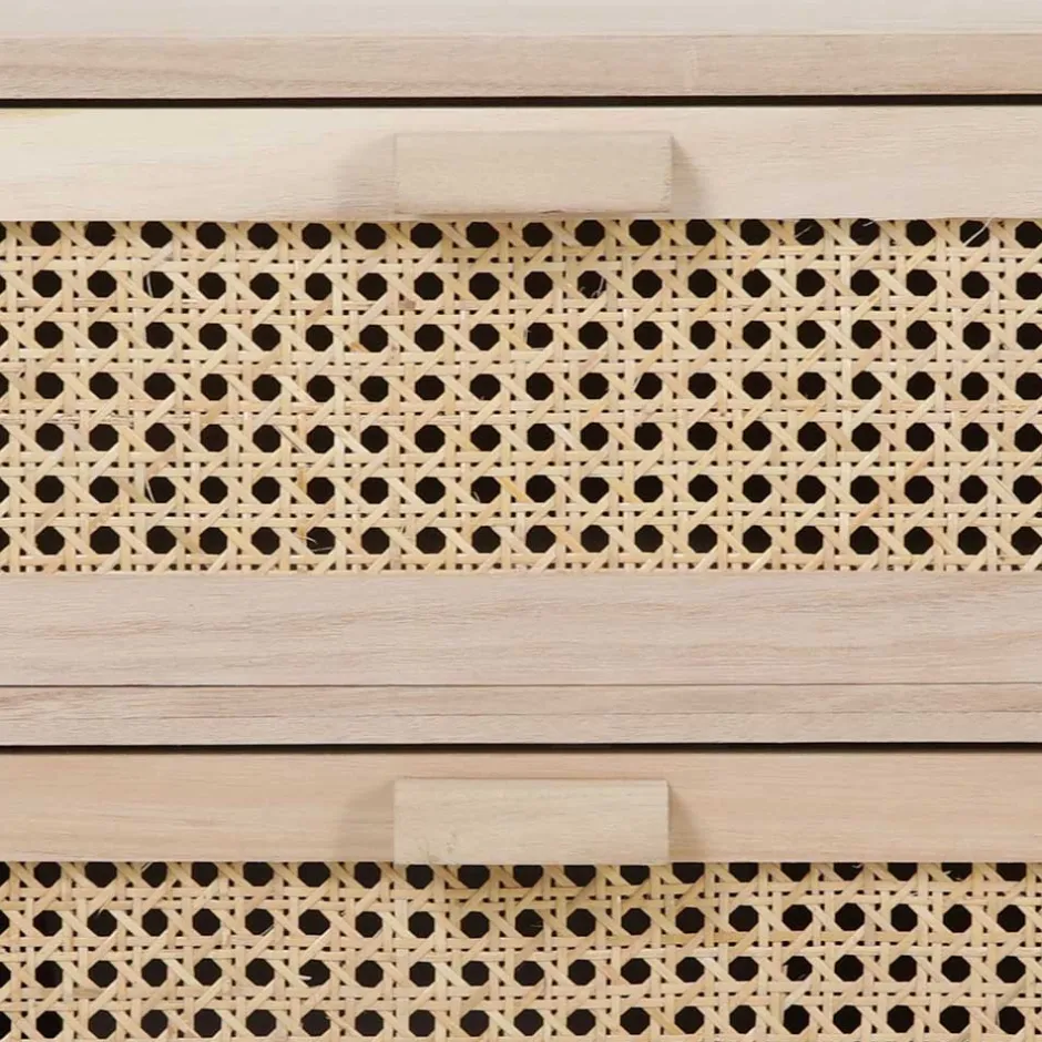 Wohnen Nachtkommode mit Wiener Geflecht - Oncinasa