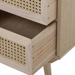 Wohnen Nachtkommode mit Wiener Geflecht - Oncinasa