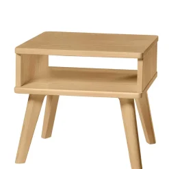 Nachtkonsole aus Holz Eiche hell - Ilatada^Wohnen New