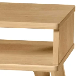 Nachtkonsole aus Holz Eiche hell - Ilatada^Wohnen New