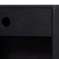 Nachtkonsole in Schwarz mit Furnier - Yalin^Wohnen Clearance