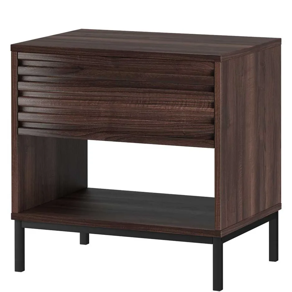 Nachtkonsole in Walnuss Holzoptik - Teleska^Wohnen Sale