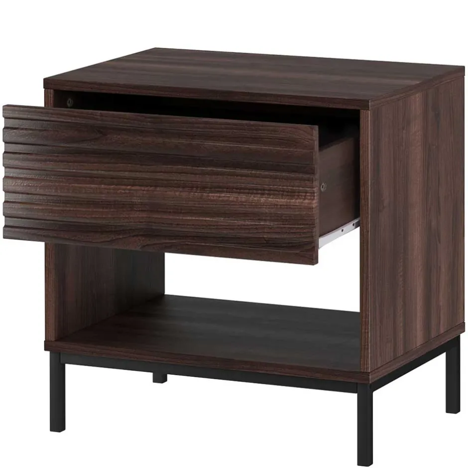 Nachtkonsole in Walnuss Holzoptik - Teleska^Wohnen Sale