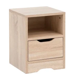 Nachtkonsole mit Fach und Schublade - Mavricara^Wohnen Best