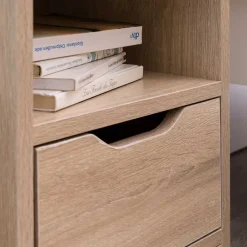 Nachtkonsole mit Fach und Schublade - Mavricara^Wohnen Best