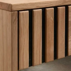 Wohnen Nachtkonsole mit Schublade aus Wildeiche - Manarola