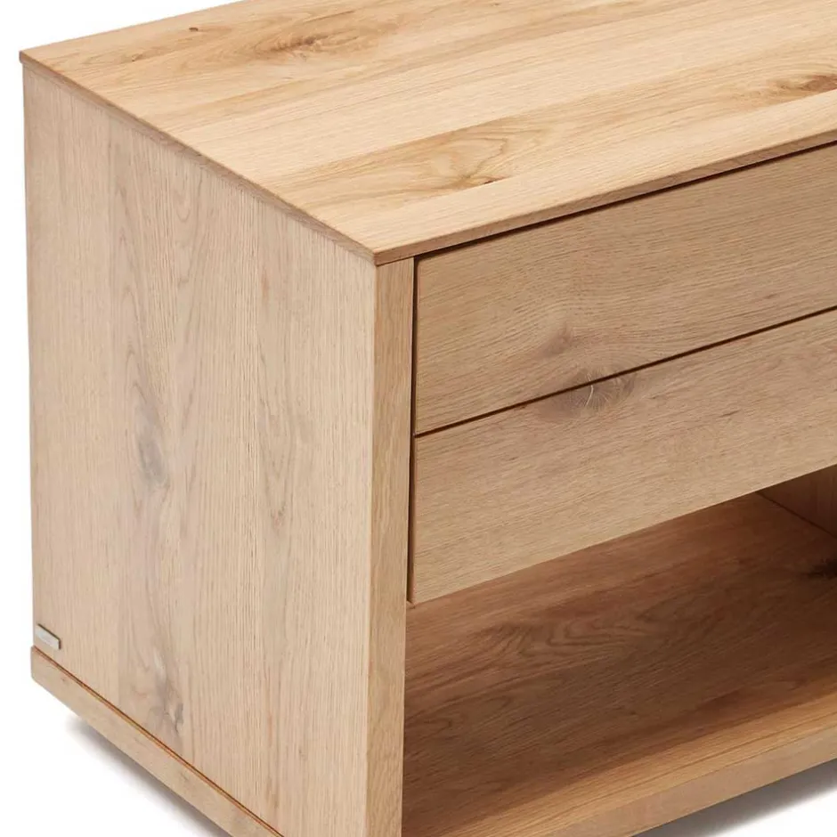 Wohnen Nachtkonsole mit Schublade und Fach - Algaro