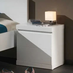 Nachtkonsole Raven in Weiß^Wohnen New