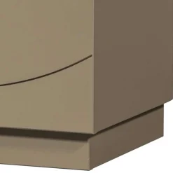 Nachtschrank aus Kiefer in Schlammfarben - Ophra^Wohnen Clearance