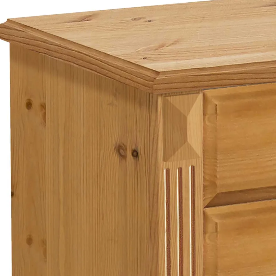 Wohnen Nachtschrank Corabia im Landhausstil