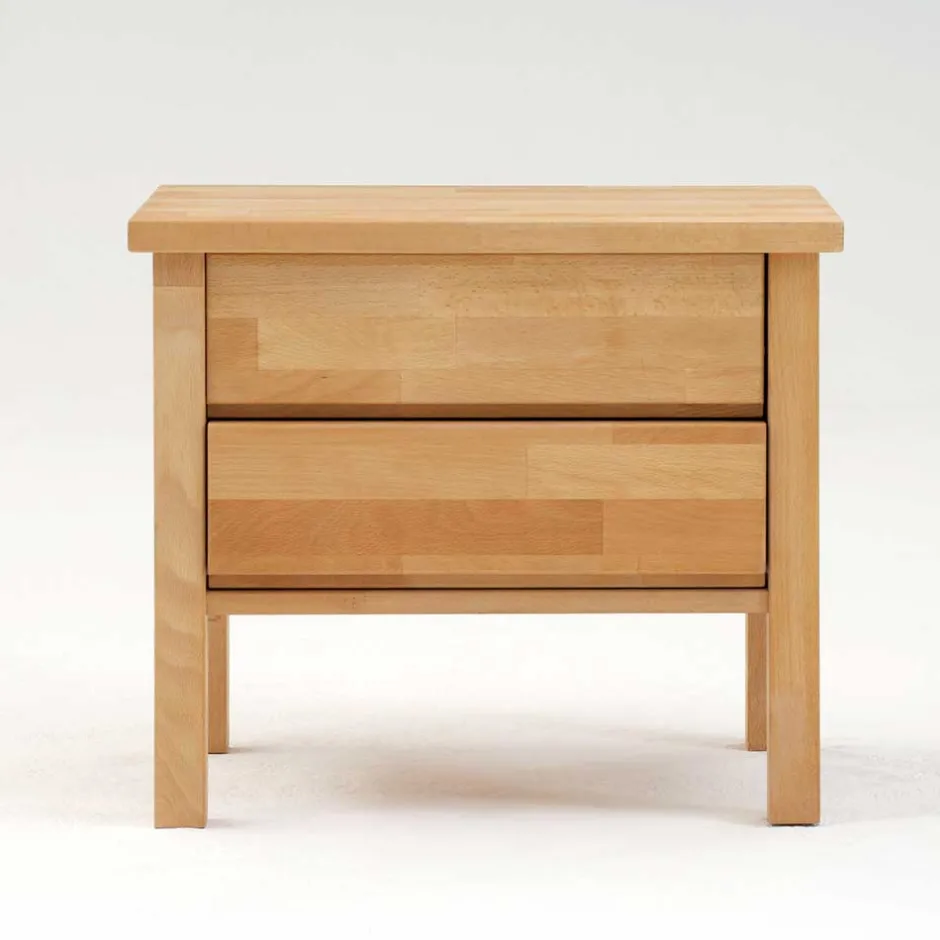 Wohnen Nachttisch Gaby aus Massivholz
