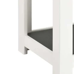 Nachttisch Kommode Mercadeo in Weiß Grau^Wohnen