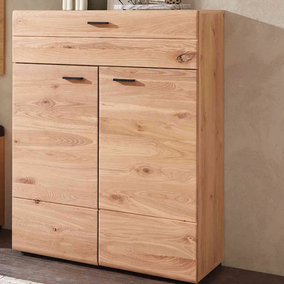 Natürlicher Schuhschrank mit Drehtüren - Cymbal^Wohnen Outlet