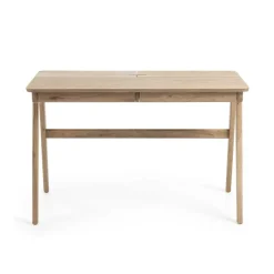 Naturfarbener Schreibtisch im Hygge Look - Calmaro^Wohnen Hot