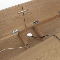 Naturfarbener Schreibtisch im Hygge Look - Calmaro^Wohnen Hot