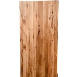 Naturkante Holztisch Wildeiche mit X Füßen - Ascolano^Wohnen Clearance