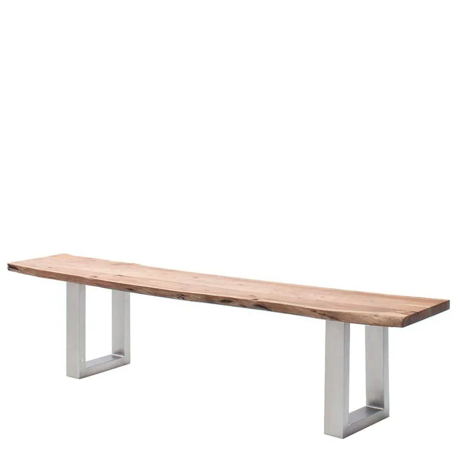 Naturkanten Esstisch-Bank in Akazie Natur - Fixum^Wohnen Clearance