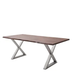 Naturkanten Esszimmertisch in Walnuss - Adison^Wohnen