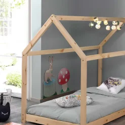 Niedriges Haus Kinderbett in 90x200 - Durango^Wohnen Best