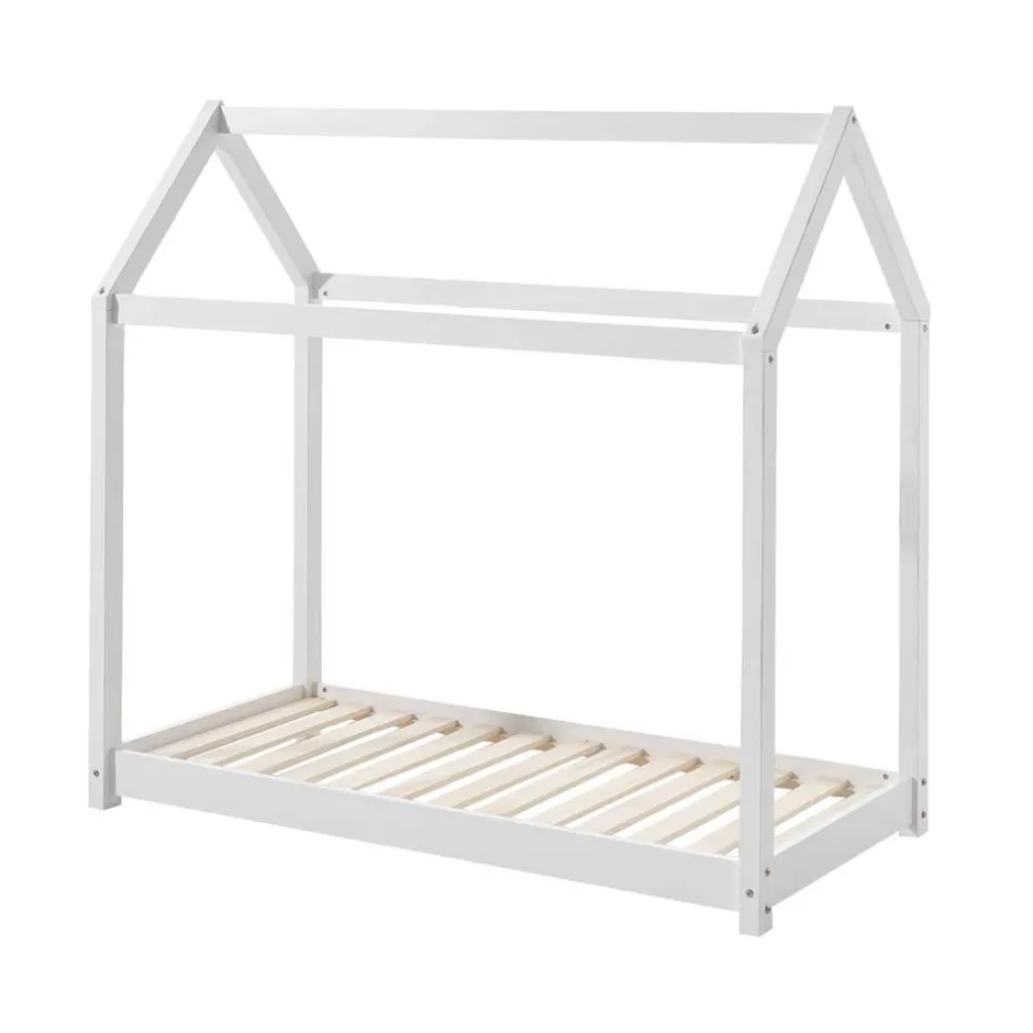 Niedriges Kinderbett als Haus - Elzias^Wohnen Hot