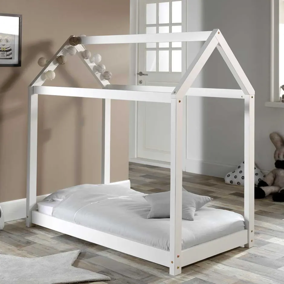 Niedriges Kinderbett im Hausdesign - Racing^Wohnen Clearance