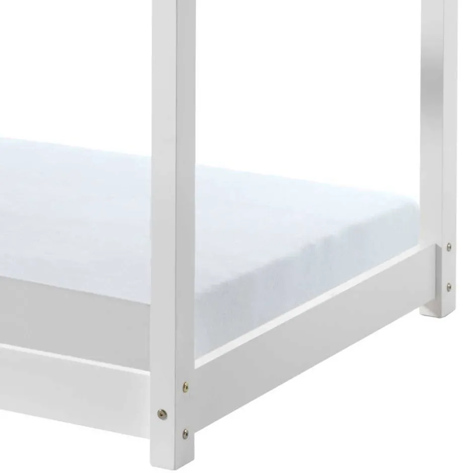 Niedriges Kinderbett im Hausdesign - Racing^Wohnen Clearance