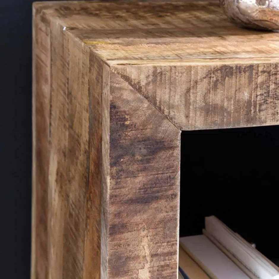 Niedriges Standregal Recers im Landhausstil rustikal^Wohnen New