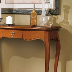 Nussbaum Furnier Konsolentisch Lurna klassisch^Wohnen Outlet