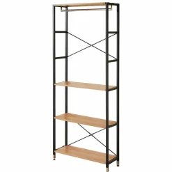 Wohnen Offenes Garderobenregal mit Kleiderstange - Pepper