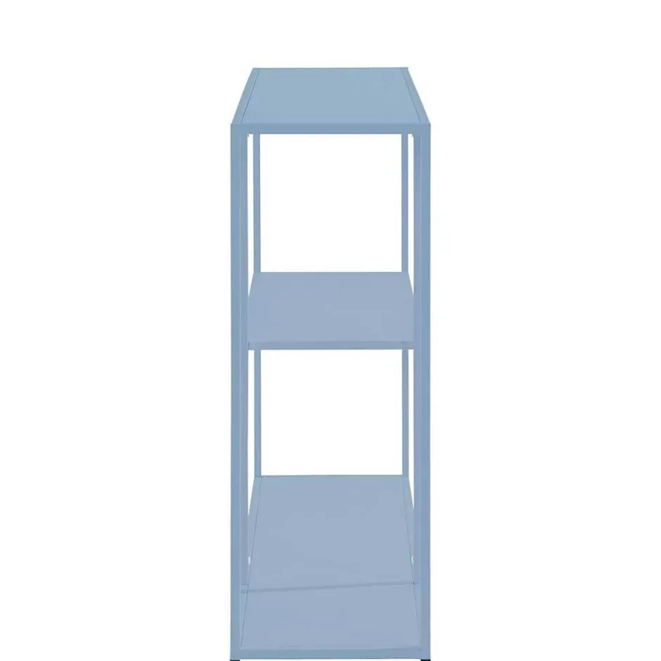 Offenes Metallregal in Blau Petrol - Filax^Wohnen New