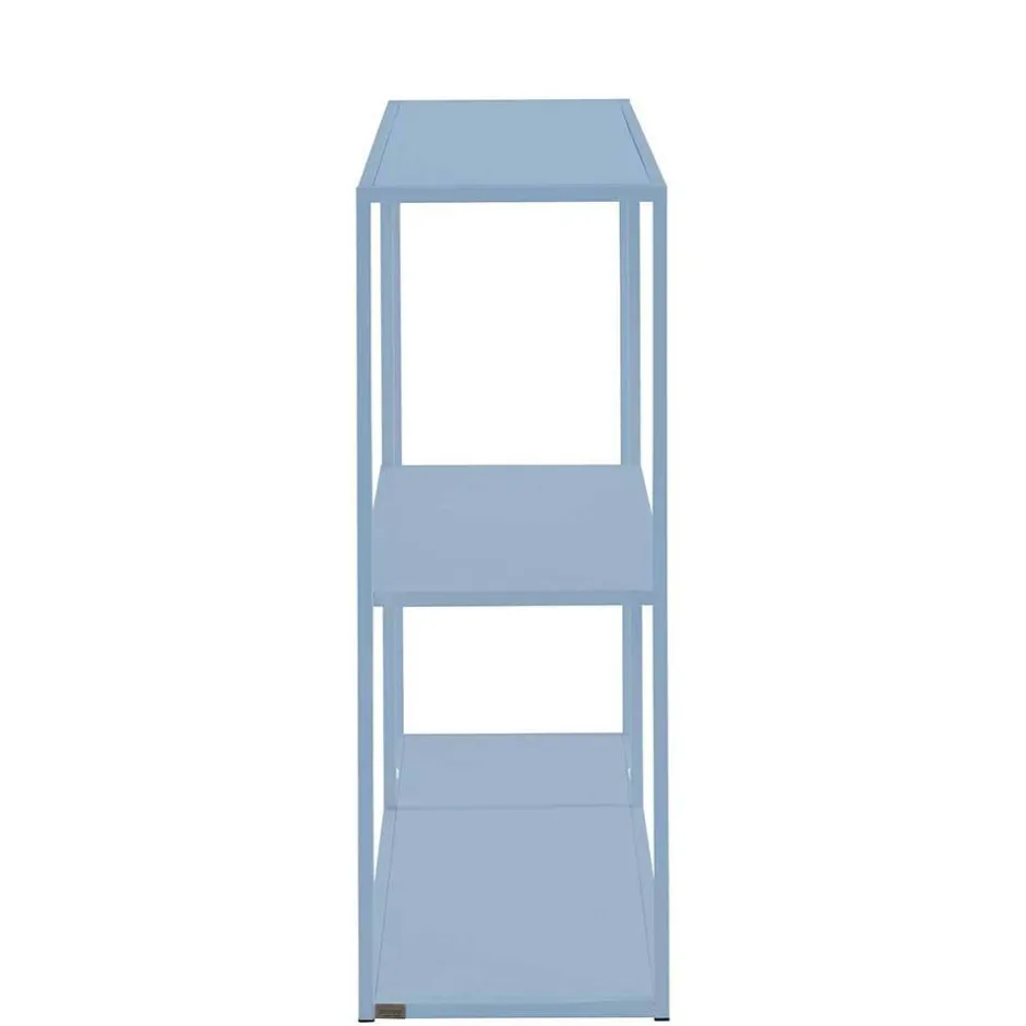 Offenes Metallregal in Blau Petrol - Filax^Wohnen New