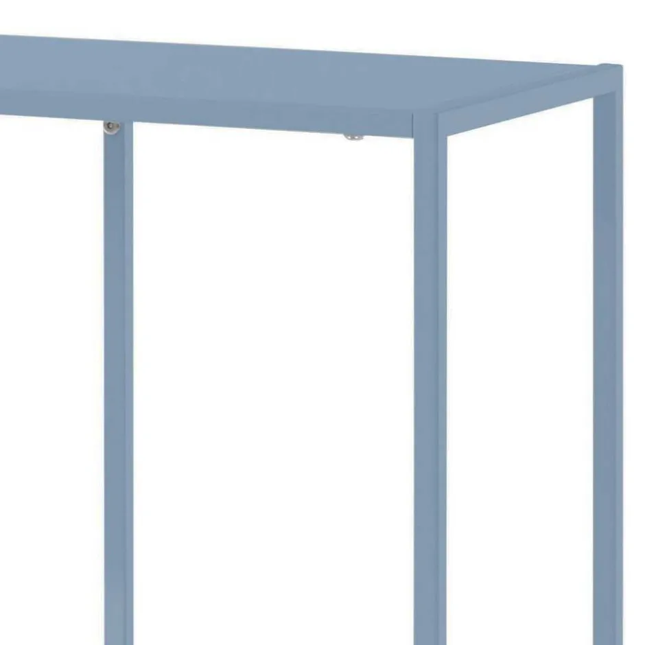 Offenes Metallregal in Blau Petrol - Filax^Wohnen New