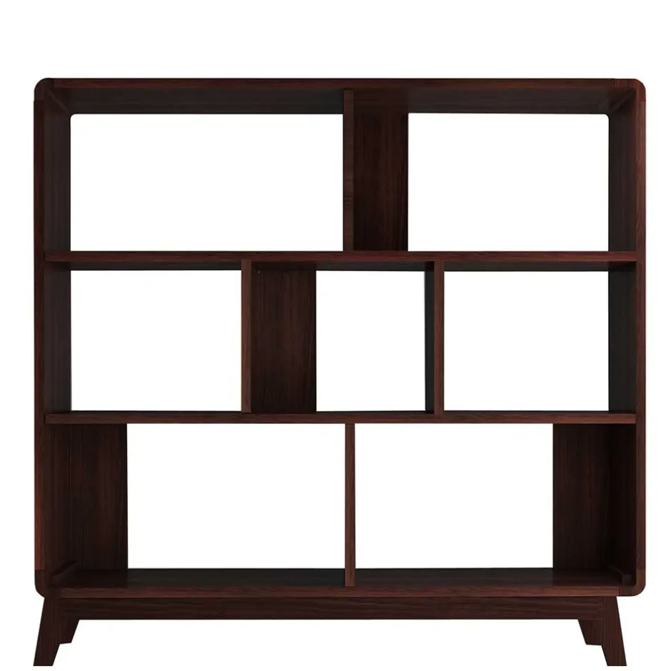 Wohnen Offenes Regal in Walnuss Holzoptik - Pastilla