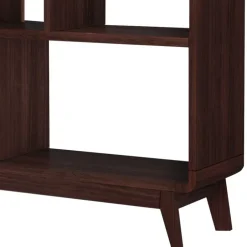 Wohnen Offenes Regal in Walnuss Holzoptik - Pastilla