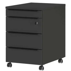 Office Rollcontainer in Dunkelgrau - Tila^Wohnen Hot