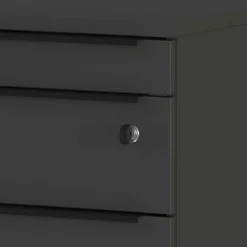 Office Rollcontainer in Dunkelgrau - Tila^Wohnen Hot