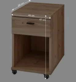 Office Rollcontainer mit Schublade & Fach - Emly^Wohnen Sale