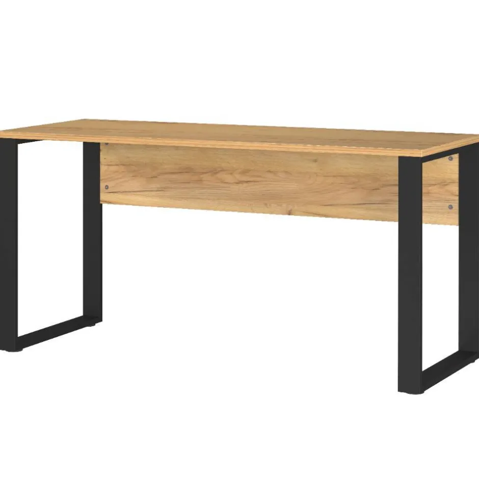 Wohnen Office Schreibtisch in Wildeiche Optik - Casai