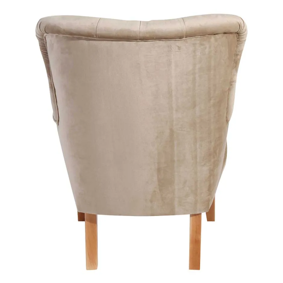 Wohnen Ohrenbackensessel in Beige - Blacer