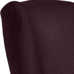 Wohnen Ohrenbackensessel in Bordeauxrot - Sanjuas