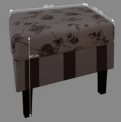 Wohnen Ohrenbackensessel Prisma in Braun Beige