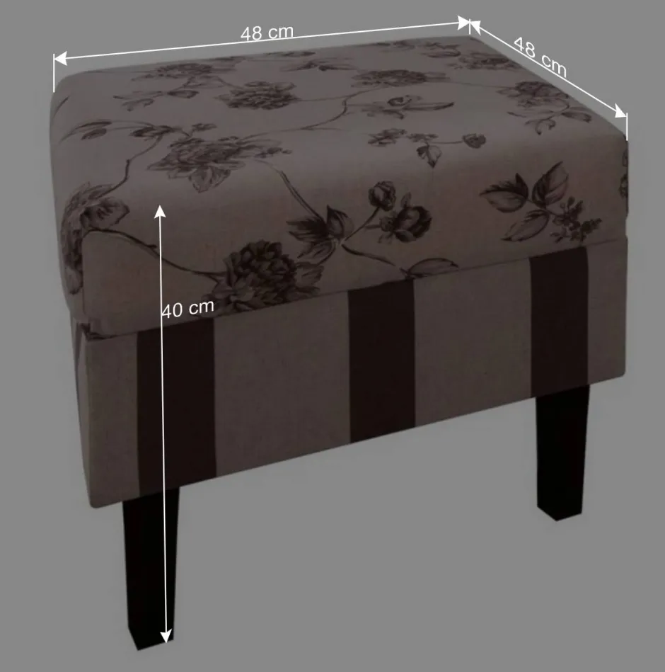 Wohnen Ohrenbackensessel Prisma in Braun Beige