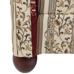 Wohnen Ohrensessel mit Streifen und Ornamenten - Basento