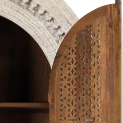 Wohnen Orient Style Schrank aus Mangoholz White Wash - Capo